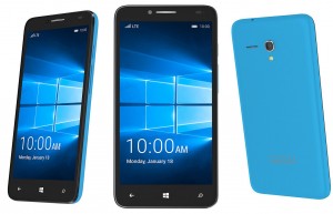 Пресс-фото шести неанонсированных смартфонов Alcatel. 