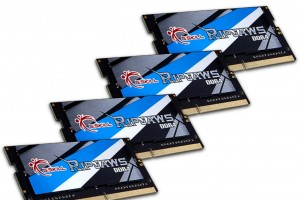 G.SKILL выпускает DDR4-3800MHz 32GB (4x8GB) SO-DIMM-комплект памяти для Mini-ITX