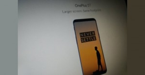 OnePlus 5T на первых фотографиях