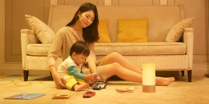 Светильник Xiaomi Bedside Lamp создан для уюта в доме  и в офисе
