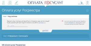 Оплата государственных услуг