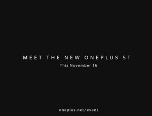 OnePlus 5T скоро анонсируют