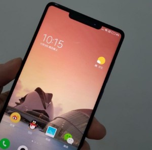 Xiaomi Mi Mix 2s копирует недостаток iPhone X