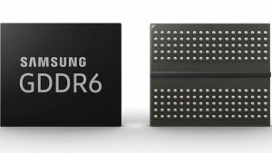 Samsung выпускает GDDR6 память