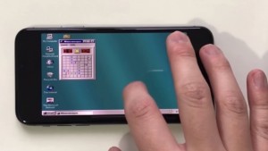 iPhone X на Windows 95