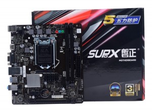 Плата SUPoX H110MHD3-Q5 выполнена в формате Micro-ATX