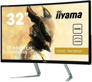 Монитор Iiyama Gold Phoenix G3266HS-B1 получил  31,5-дюймовый экран 