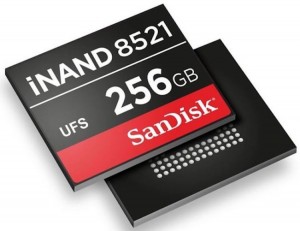 SanDisk показала iNAND 8521 и iNAND 7550