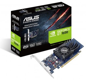  ASUS представила  ускоритель GeForce GT 1030