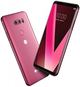 LG V30 в цвете Raspberry Rose