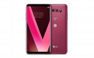 LG анонсировала мощный смартфон V30 в розовом цвете 