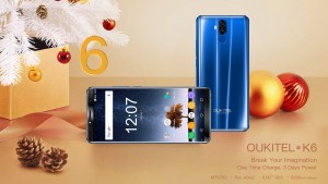  Oukitel выпустила смартфон под названием K6