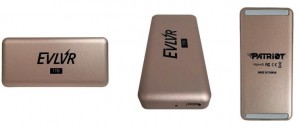 Patriot EVLVR Thunderbolt 3 SSD который работает на скорости 1500 Мбайт / с