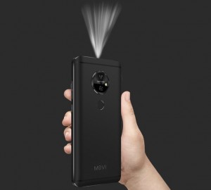 Moviphone с проектором внутри
