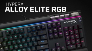 Клавиатура HyperX Alloy Elite RGB получила многоцветную подсветку