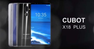 6 дюймовый смартфон Cubot X18 Plus получил  изогнутую форму