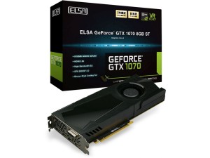 ELSA анонсировала графический ускоритель GeForce GTX 1070 Ti 8GB ST
