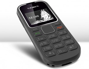 Мобильный телефон teXet TM-121 получил монохромный экран