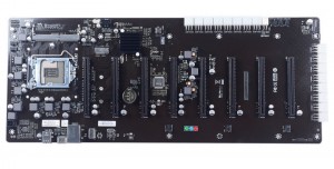 Системная плата Supox B250A-BTC D+ получила восемь слотов PCIe x16