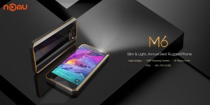 Nomu M6 - это самый тонкий смартфон в своём классе