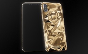 Представлен смартфон iPhone X из жидкого золота
