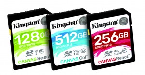 Kingston представляет новые карты-памяти серии Canvas