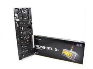 Плата Biostar TB250-BTC D+ получила восемь слотов PCIe x16 