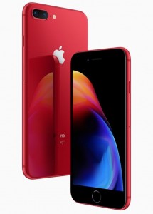 Apple представила смартфоны iPhone 8 и iPhone 8 Plus (PRODUCT)RED Special Edition в красном цвете