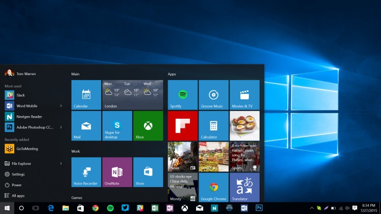 windows 10 