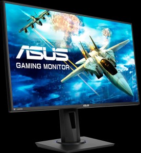 Монитор ASUS VG278QE рассчитан на использование в составе игровых систем