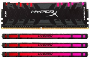 HyperX Predator DDR4 RGB светится