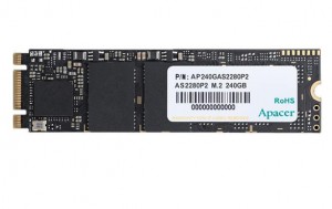 Apacer выпускает AS2280P2 M.2 PCIe Gen 3 x2 SSD