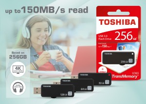 Представлена новая серия накопителей Toshiba U365