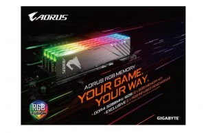Gigabyte выпустит комплекты памяти AORUS DDR4 RGB