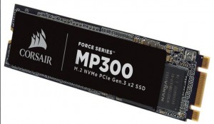 Corsair выпускает более доступный MP300 M.2. NVMe SSD