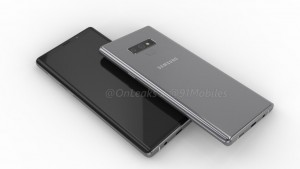 Samsung Galaxy Note 9 показали на рендерах