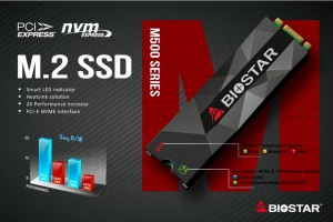 BIOSTAR представила новый твердотельный накопитель M500 M.2 2280