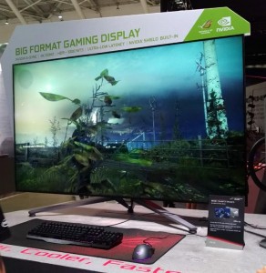 ASUS выпустила 65 дюймовый 4K 120Hz монитор ASUS ROG Swift PG65 