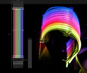 Lian-Li выпускает удлинительный кабель с RGB подсветкой Lian-Li Strimer