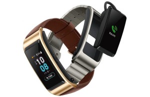 Фитнес-браслет Huawei  TalkBand B5 можно использовать в качестве беспроводной гарнитуры