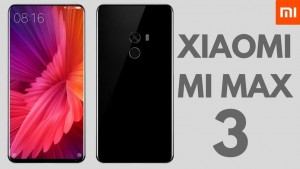 Mi Max 3 самый большой смартфон