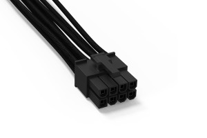 be quiet! представила набор черных кабелей Power Cables с индивидуальной оплеткой