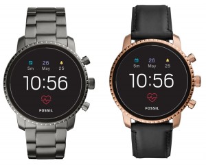 Fossil анонсировала «умные» наручные часы Q Venture HR и Q Explorist HR
