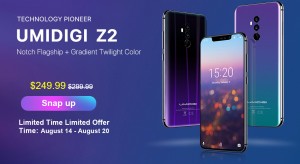 UMIDIGI Z2 и UMIDIGI One стали дешевле после выхода UMIDIGI Z2 Pro