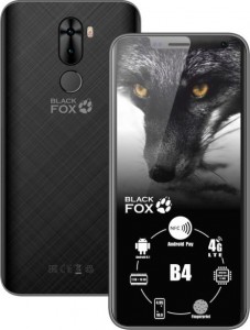 Смартфон Black Fox B4 получил сканером отпечатков пальцев и поддержку NFC