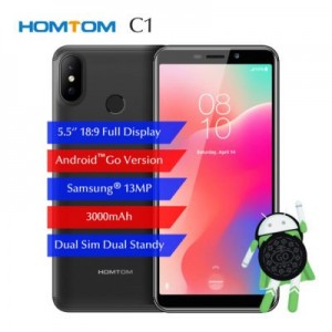Бюджетный смартфон Homtom C1 получил Android Go