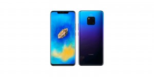 Синий Huawei Mate 20 Pro засветился на живом фото