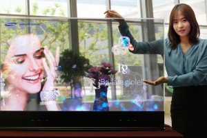 Samsung планирует выпустить прозрачный телевизор