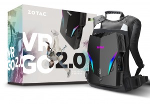 ПК-рюкзак Zotac VR GO 2.0 получил видеокарту GeForce GTX 1070