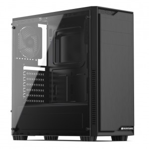 SilentiumPC представила компьютерный корпус Regnum RG1 TG Pure Black в черном цвете